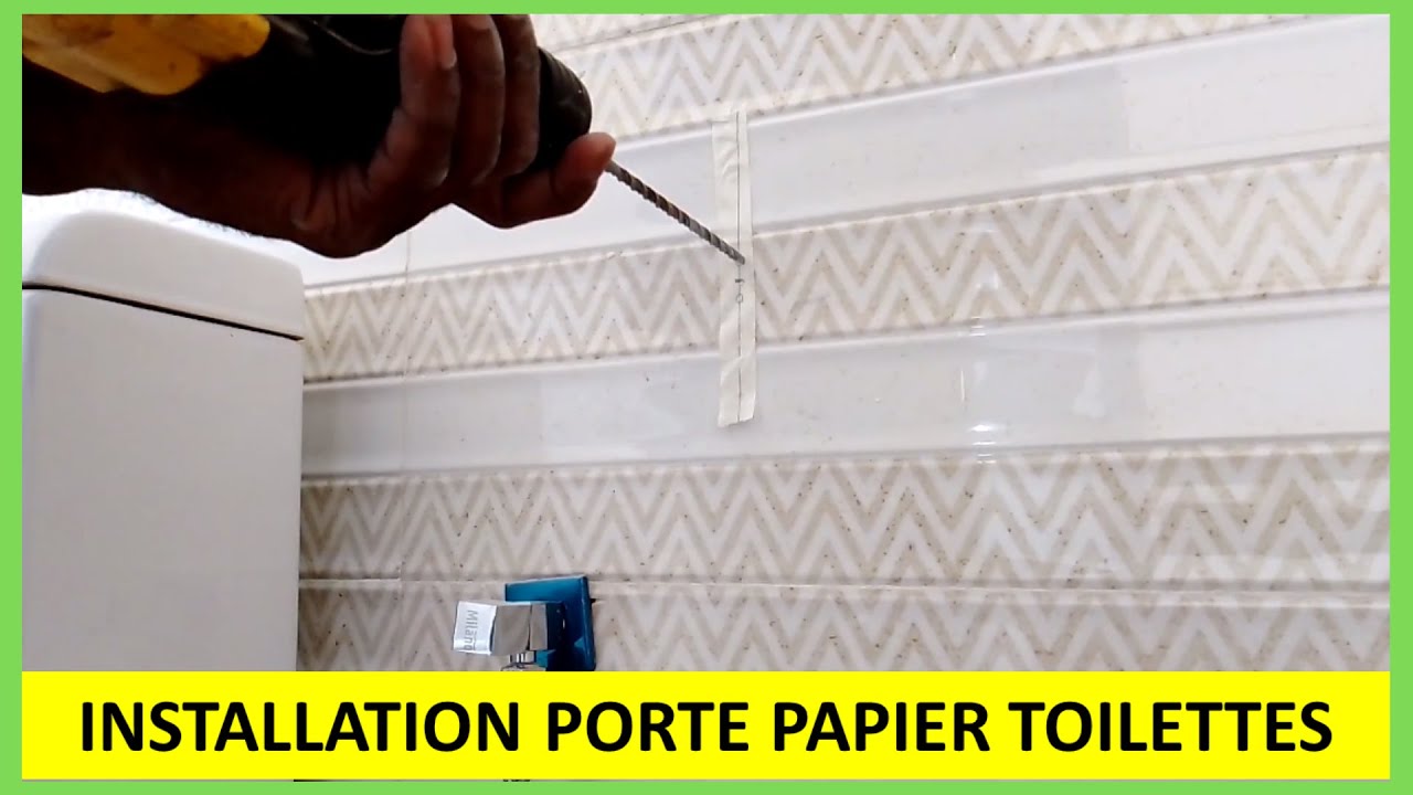 Tutoriel Toilettes: Comment Réparer un Porte Papier Toilette Mal Fixé ?