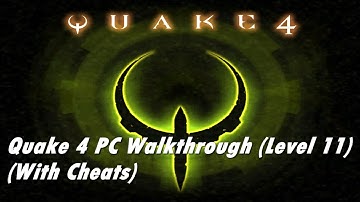 Quake 4 Level 11 - Nexus Hub Tunnels (With cheats)