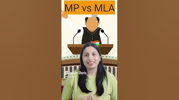 Difference between MP abd MLA #memberofparliment #mp #mla #polity #ytviral #ytshorts