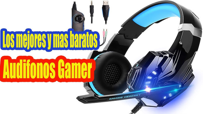 Auriculares Gaming Cascos con Cable y Gamer Microfono para PS4