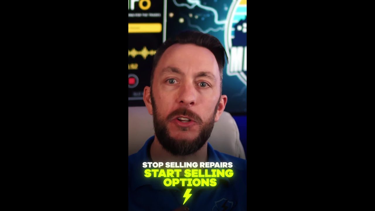 STOP SELLING REPAIRS. START SELLING OPTIONS