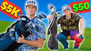 Pro Golfer W\/ $50 Clubs VS Scratch Golfer W\/ $5,000 Clubs