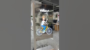 Transparent OLED display #oled #transparentoled