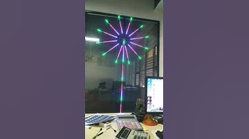 music led strip fireworks effect addressable spi pixel rgb led strip light sync to music