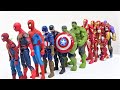 スパイダーマンvsヴェノム、スパイダーモンスター! マーベルアベンジャーズがスーパーヒーローボックス、ハルク、アイアンマンに足を踏み入れる
