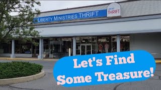 Checking out Liberty Thrift Store - Shop Along With Me