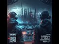 2050 music sound in future cyberpunk set