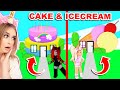 *NEW* CAKE And ICECREAM Food Build Challenge In Adopt Me! (Roblox)