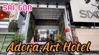Adora Art Hotel. Add: 189-191 Lý Tự Trọng, Quận 1, Thành phố Hồ Chí Minh I Vietnam I Thang Vu