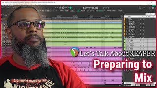 Preparing to Mix in REAPER - Part 1: Importing and Organization