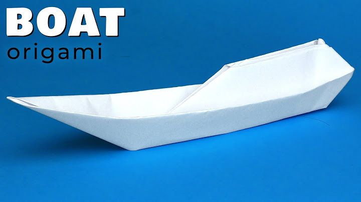 Şimdiye Kadarki En Havalı Kağıt Gemi Origami Nasıl Yapılır! Yüzüyor!
