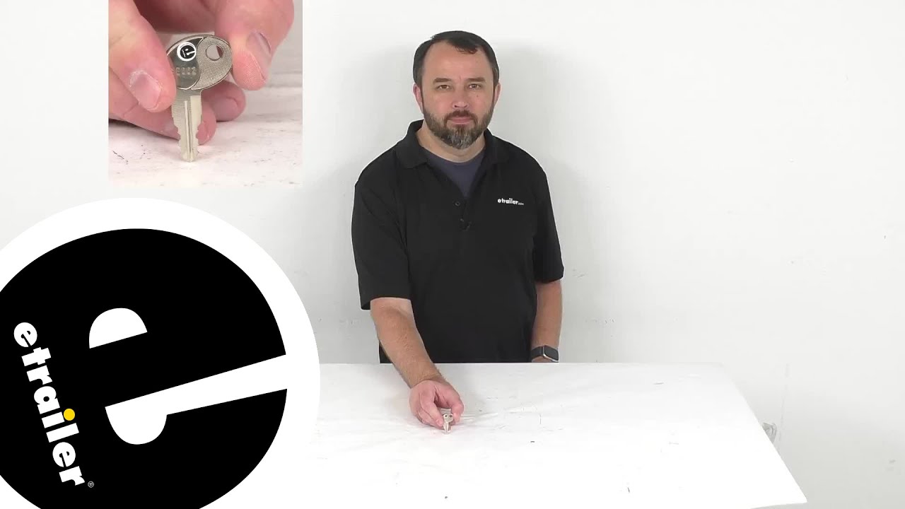 etrailer | Feature Review Replacement Key for Bauer AE Series Lock