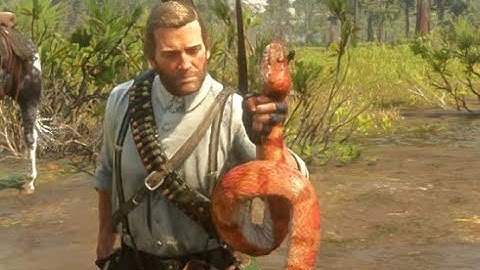 RDR2- Fastest Way to Get Tons of Perfect Snake Skins