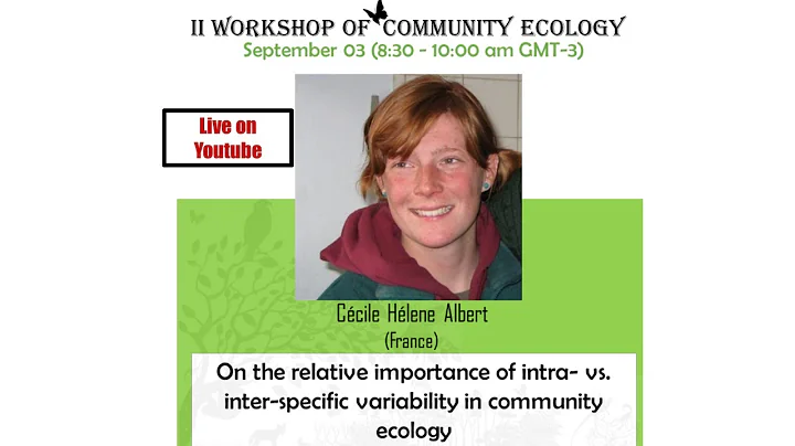 IIWCE | On the relative importance of intra- vs. inter-specific variability...| Cécile Albert| #13