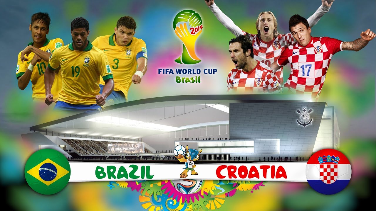 FIFA 14 World Cup 2014 Brazil Vs Croatia | FIFA 14 PS4 Copa del Mundo ...