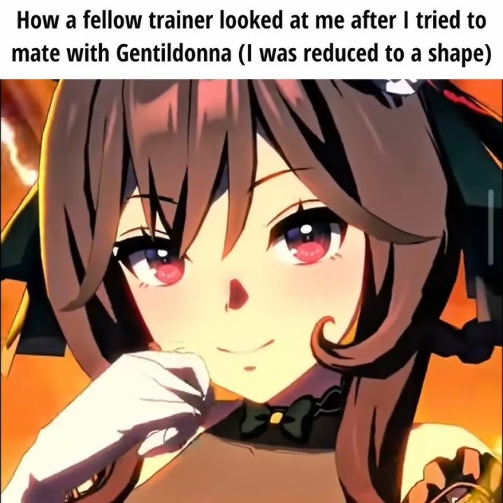 [Uma Musume] Gentildonna reduced me to a shape