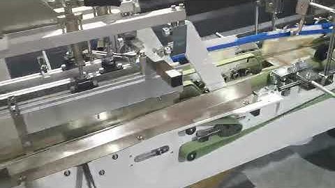 GS 1100 4 6 Points Small Cake Pizza Paper lunch Box Carton Folder Gluer  Making Machine