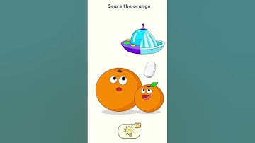 Dop 2 (Delete One Part) Level-08 scare the orange #shorts