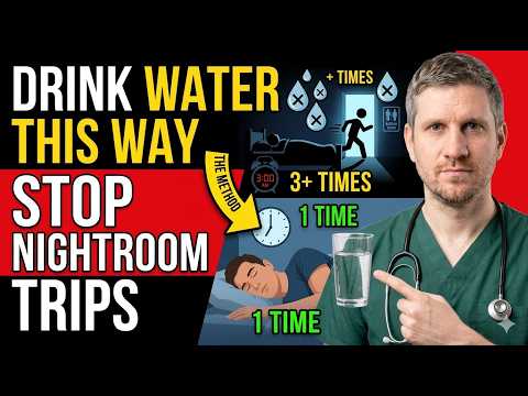 UROLOGIST REVEALS_ How to drink water to avoid getting up at night | Doctor Explains | Senior Health