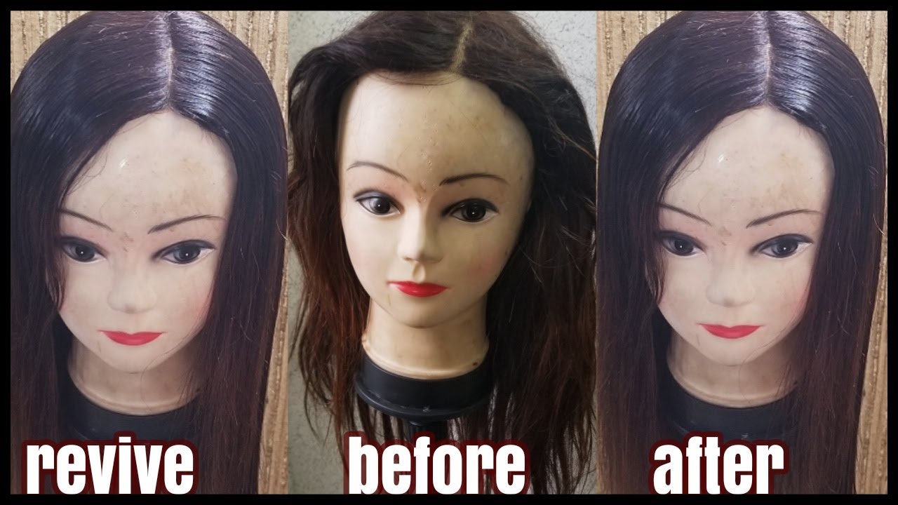 How to make your old wig look brand new, make your human hair soft ...