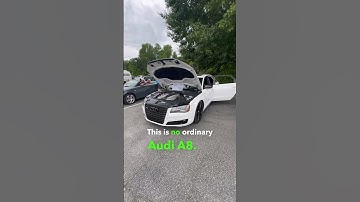 Audi’s RARE 12 Cylinder Super Saloon: The A8L! #Shorts