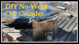 DIY NoWeld Rock Crusher using Makita Angle Grinder  Powerful and Effective