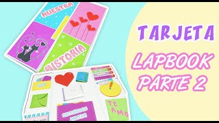 Lapbook Tarjeta de AMOR Parte 2  LOVE CARD / aPasos Ideas Express