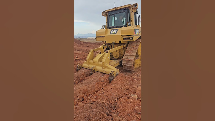 Caterpillar D6T Ripping #earthworks #caterpillar #dozer #d6 #ripper