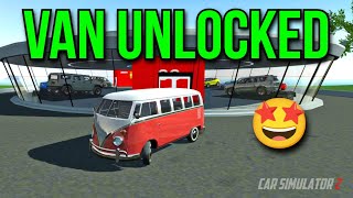 Volkswagen Van Unlocked - Car Simulator