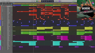 Dance Pop Logic X Pro Template Backbone #logicproxtemplate #logicprox #logicpro