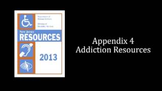 Appendix 4: Addiction Resources