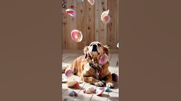 💞 Reverse ASMR Video 🌈 Cute Dog 🐶 and Seashells 🐚 | #cutedog #pets #petslover