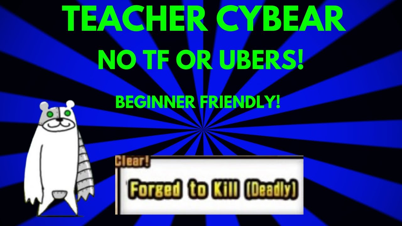 How to beat Cybear's Vengeance easily! - YouTube