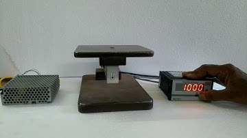 Weight Indicator SMIT 3015 Load cell Calibration