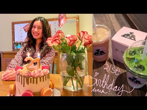My 21st Birthday Week Vlog🎂💕| Uni, friends & ABN AMRO ATP Tournament🎾