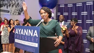 ayanna pressley wins becoming massachusetts first black congresswoman