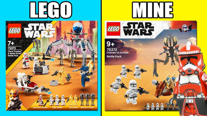 LEGO Star Wars 2024 Clones vs Droids Battle Pack Review! 75372 