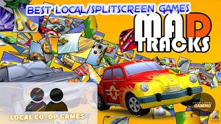 MAD TRACKS [Gameplay] - Learn How to Play Splitscreen Multiplayer