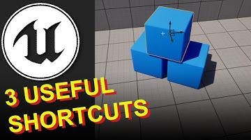 Unreal Engine 5 - 3 Useful Shortcuts