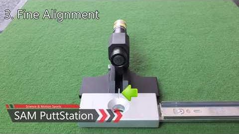 SAM PuttLab - SAM PuttStation Setup