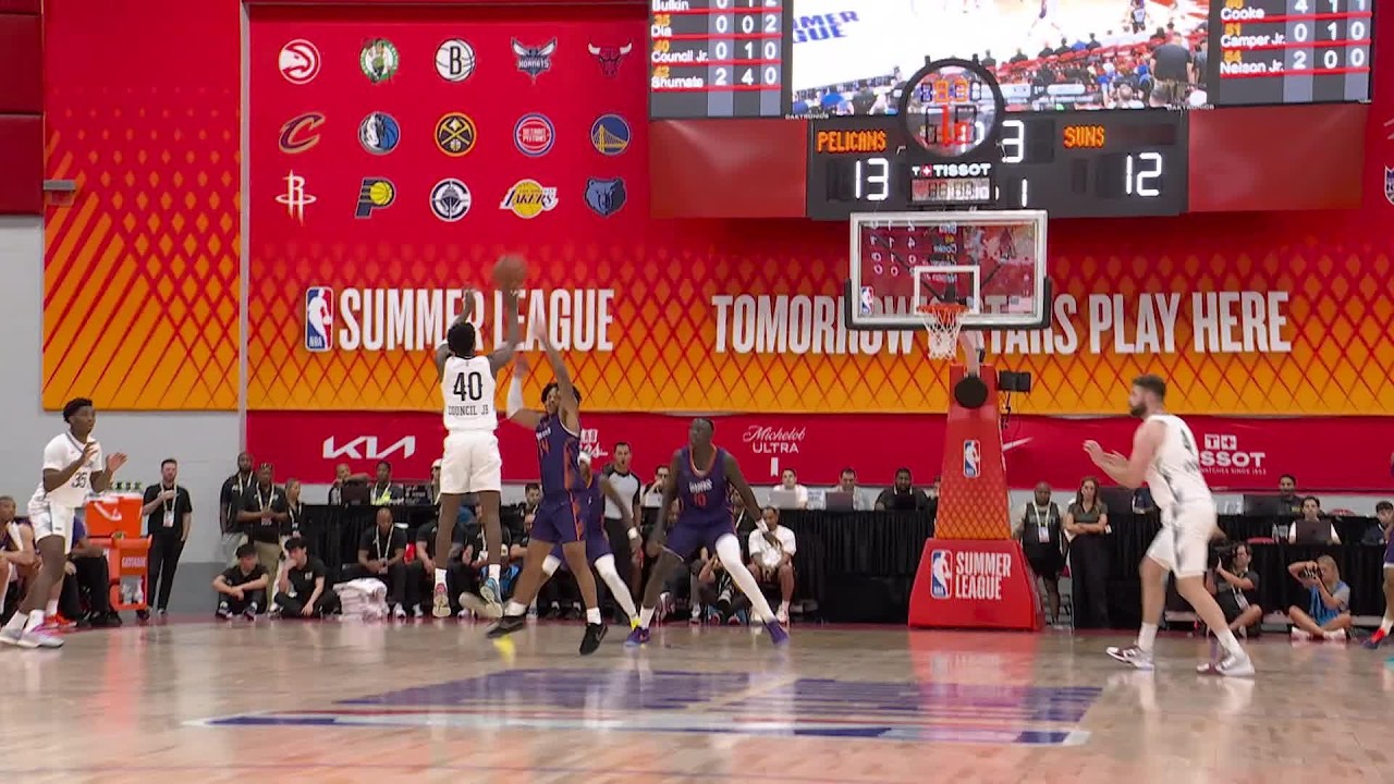 Pelicans Summer League Highlights vs. Phoenix Suns 7/12/26