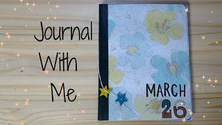 Journal With Me for March 1- 7: Memory Keeping My Week (Aesthetic &amp; Cozy) ☕️