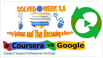 Operating Systems and You Becoming a Power User week 5,6 | Full Solved | 2020