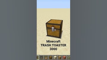 Minecraft TRASH TOASTER 3000 | Redstone Trash Incinerator