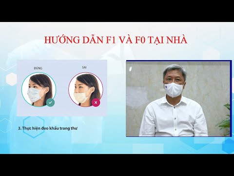 Thứ trưởng Bộ Y tế Nguyễn Trường Sơn hướng dẫn cách ly F0, F1 không triệu chứng tại nhà