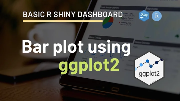 [R Shiny Basic App] #6 Bar plot using ggplot