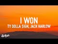 Ty dolla ign jack harlow  24kgoldn  i won lyrics