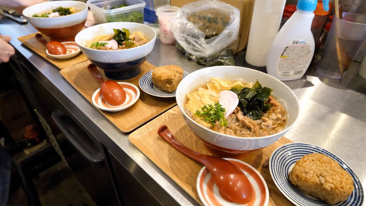 天ぷら！肉うどん！ナチュラルワインが飲めるうどん屋丨Tempura udon restaurant in Fukuoka