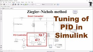 PID controller design and tuning MATLAB Simulink