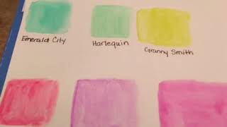 New Martha Stewart Watercolor Paints Swatch Share